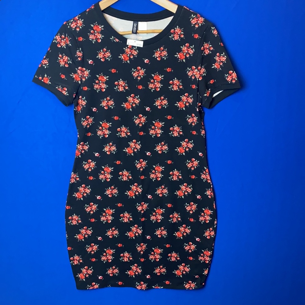 WOMENS H&M BODYCON  MINI DRESS